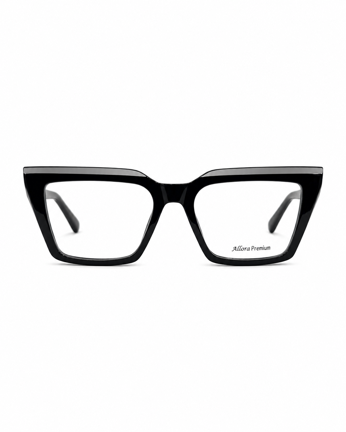 Armação Acetato Preto Allora Premium