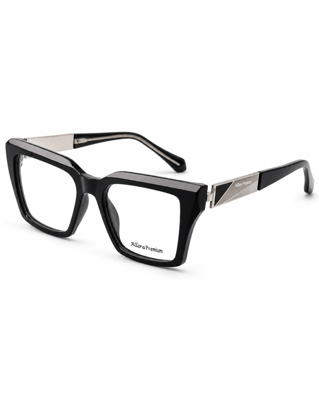 Armação Acetato Preto Allora Premium
